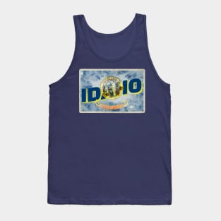 Idaho vintage style retro souvenir Tank Top